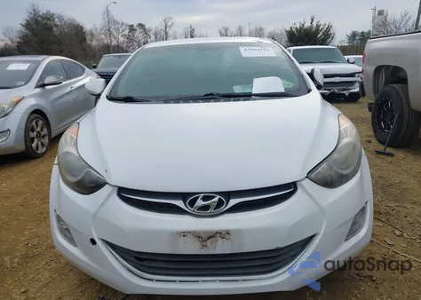 2013 Hyundai Elantra Gls из США, поврежденный, VIN 5NPDH4AE9DH396868